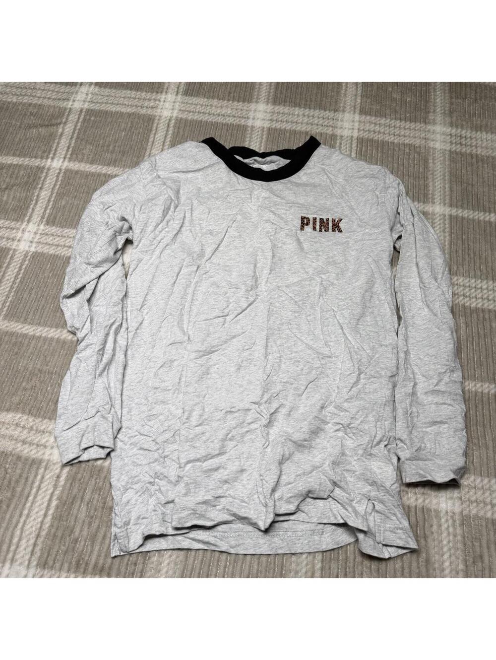 Victoria's Secret Women's Grey Shirt